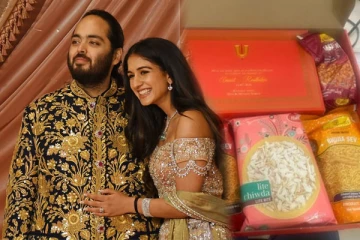 பிரமாண்டமாக நடைபெறும் அம்பானி வீட்டு திருமணம் - விருந்தினருக்கு வழங்கும் பரிசு என்ன தெரியுமா?