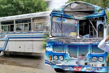 இரு பேருந்துகள் மோதி விபத்து; மாணவர்கள் உட்பட பலர் காயம்