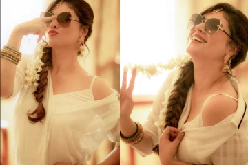 மாடர்ன் உடையில் மல்லிப்பூ.. குக் வித் கோமாளி ஷெரினின் வித்தியாசமான போட்டோஷூட்