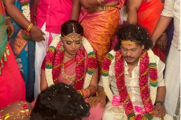 காதலியை கரம்பிடித்த குக் வித் கோமாளி புகழ்! (Photos)
