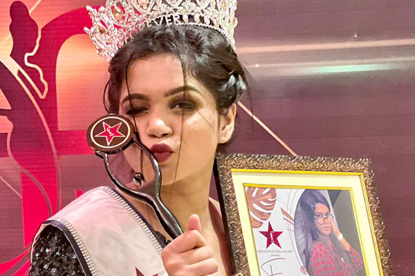அழகிப் போட்டியில் மகுடம் சூடிய கூலித் தொழிலாளி மகள்! | Labourer S Daughter Crowned In Miss Tamilnadu