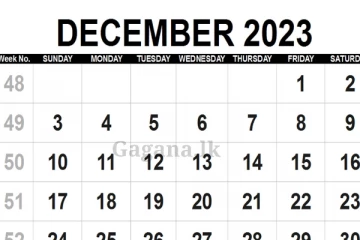 ලබන සඳුදා තමයි දවස - මෙරට සිදු කරන්න යන දෙයක් ගැන එකවරම දැනුම්දීමක් මෙන්න.