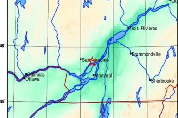 கனடாவின் மொன்ட்ரியலில் நில நடுக்கம்