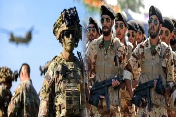 அமெரிக்க இராணுவத்தின் வருகைக்காக காத்திருக்கும் ஈரான் புரட்சிகர காவல்படை