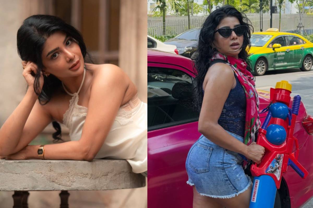 குக் வித் கோமாளி பவித்ரா லட்சுமியின் நீச்சல் குள போட்டோஸ்... | Pavithra Lakshmi Thailand Bangkok Swim Photos