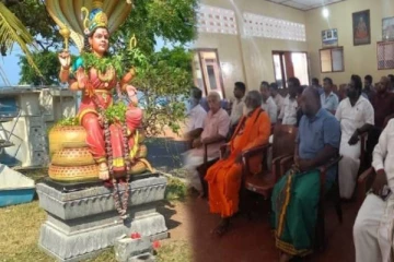 யாழ் நாகபூசணி அம்மன் திருவுருவச் சிலை தொடர்பில் முக்கிய கலந்துரையாடல்