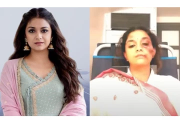 கீர்த்தி சுரேஷ்க்கு என்ன ஆச்சு? முகத்தில் ரத்தம் வழிந்த நிலையில் வெளியான புகைப்படம் - ஷாக்கான ரசிகர்கள்