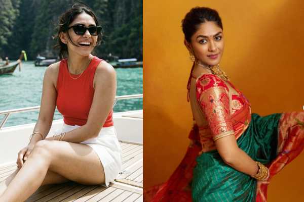 நடிகை மிருணாள் தாகூரின் ரீசெண்ட் க்யூட் போட்டோஷூட்.. | Actress Mrunal Thakur Recent Photoshoot Post Vial