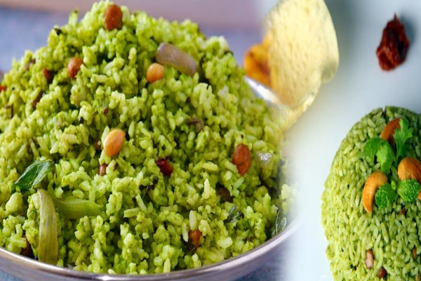 Malli Rice ஆரோக்கிய காலையுணவு: மணக்க மணக்க மல்லி தழை சாதம் - மனிதன்