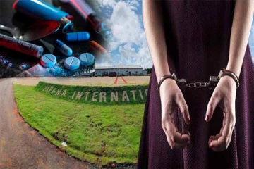 யாழில் விமானப்படை கண்காட்சியில் கஞ்சாவுடன் பெண் ஒருவர் கைது