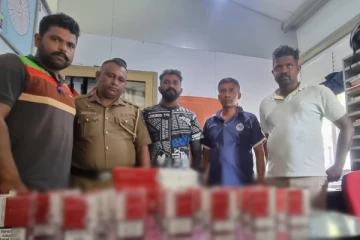 யாழ். பனிப்புலம் பகுதியில் வெளிநாட்டு சிகரெட்டுக்களுடன் ஒருவர் கைது