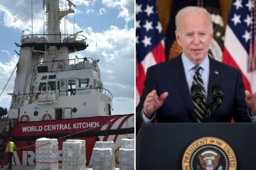 காசாவில் தற்காலிக மிதக்கும் துறைமுகம்! பஞ்சத்தை தடுக்கும் முயற்சியில் அமெரிக்கா