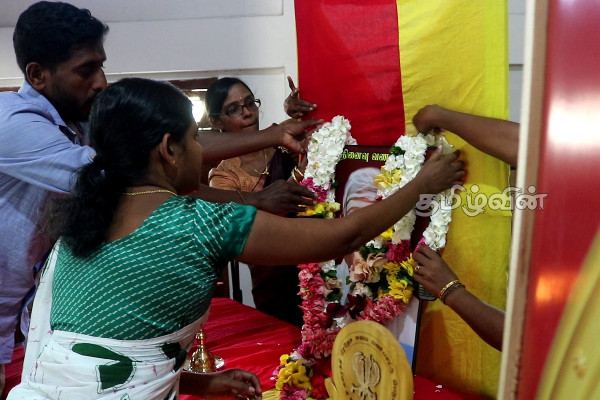 கிளிநொச்சியில் பசுபதிப்பிள்ளையின் முதலாம் ஆண்டு நினைவு வணக்க நிகழ்வு (Photos) | Pasupathipillai First Anniversary Commemoration