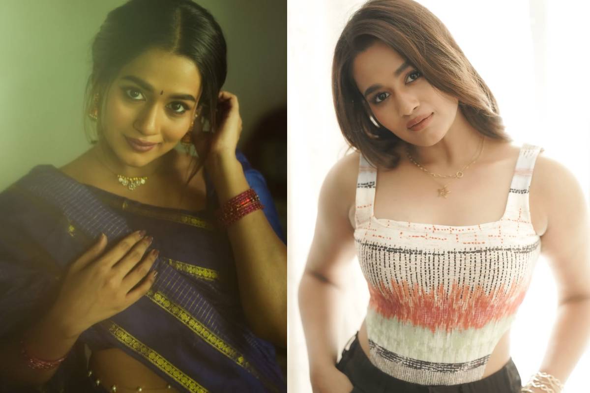 காந்தப்பார்வையில் மயக்கும் சீரியல் நடிகை காவியா அறிவுமணி!! போட்டோஷூட் வீடியோ... | Kaaviya Arivumani Recent Photoshoot Video Post