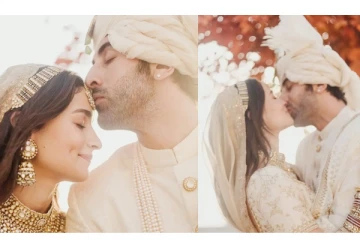 இணையத்தில் வைரலாகும் ஆலியாபட் - ரன்பீர் கபூர் திருமண புகைப்படம். வீடியோ - குவியும் வாழ்த்துக்கள் - ரசிகர்கள் மகிழ்ச்சி