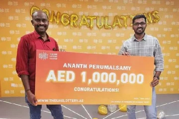 துபாய் லொட்டரியில் சிவகாசி தமிழருக்கு அடித்த ஜாக்பாட்! கனவு நிறைவேறப்போவதாக மகிழ்ச்சி