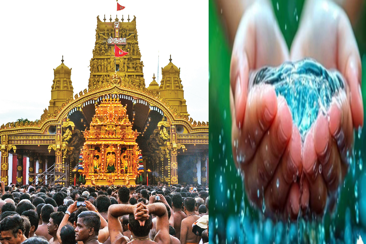 நல்லூர் கந்தன் பெருந்திருவிழாவை முன்னிட்டு நீர்க் கண்காட்சி; பக்தர்கள் தவறவிட வேண்டாம்! | Ground Water Exhibition Jaffna Nallur Festival