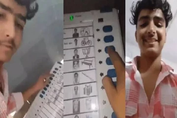 ஒரே நேரத்தில்..பாஜவுக்கு 8 முறை வாக்களித்த இளைஞர் கைது - வெளியான திடுக்கிடும் வீடியோ!