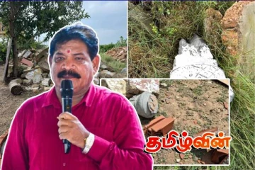 செம்மணியில் அமைந்துள்ள அணையா விளக்கு நினைவுத் தூபி சேதம்! கடற்றொழில் அமைச்சர் கண்டனம்..