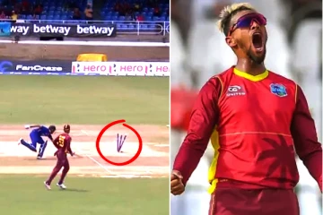 அசுரவேகத்தில் டைரக்ட்-ஹிட் அடித்த நிக்கோலஸ் பூரன்., ரன்-அவுட் ஆன சுப்மன் கில்! வைரல் வீடியோ