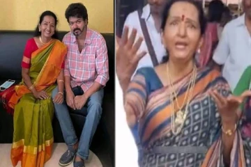 நீங்க உள்ளே வரக்கூடாது.. யாரும் எதிர்பார்க்காத போது கூச்சல் போட்ட விஜய்யின் தாயார் ஷோபா- பரபரப்பு நிலை