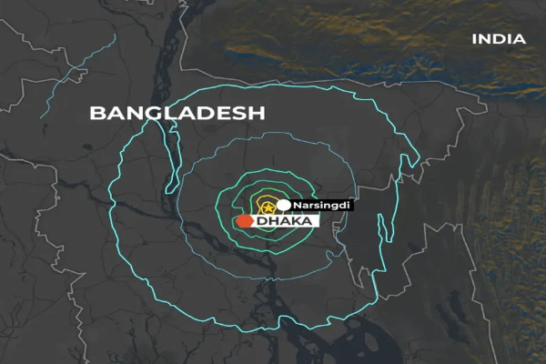 பங்களாதேஷில் மீண்டும் 3.3 ரிக்டர் அளவிலான நிலநடுக்கம் | Another 3 3 Magnitude Earthquake Hits Bangladesh