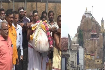 மலைக்கோட்டை விநாயகருக்கு  150 கிலோவில் கொழுக்கட்டை படையல்