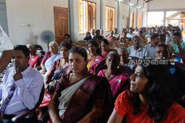 கிளிநொச்சி பளையில் இலவச காணி பத்திரம் வழங்கும் நிகழ்வு | Free Land Distribution Event In Palai