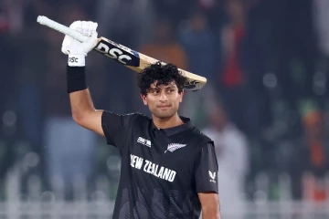 ஐசிசி வரலாற்றில் முதல் வீரர்! சதம் விளாசி சாதனை மேல் சாதனை படைத்த ரச்சின் ரவீந்திரா