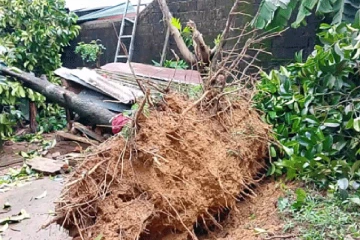 කාලගුණයෙන් හෝමාගම කැළඹෙයි - නිවාස 52කට හානි