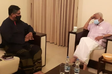 சம்பந்தனை நேரில் சந்தித்தார் வடக்கின் புதிய ஆளுநர்