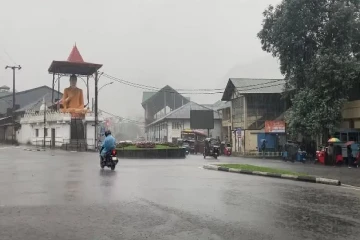 நுவரெலியாவில் கடும் மழை