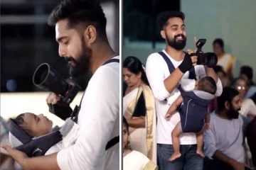 Treading video; தகப்பன் பாசத்தை வீடியோவில் உணர்த்திய கேமரா மேன்