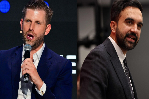 இந்தியர்களை வெறுக்கும் நியூயார்க் மேயர்; ட்ரம்பின் மகன் குற்றச்சாட்டு | New York Mayor Who Hates Indians Trumps Son இந்தியர்களை வெறுக்கும் நியூயார்க் மேயர்; ட்ரம்பின் மகன் குற்றச்சாட்டு | New York Mayor Who Hates Indians Trumps Son