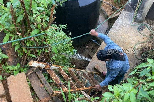 நுவரெலியாவில் நடைபாதை இன்மையால் ஏணியில் பயணம் செய்யும் மக்கள் | Landslide Risk In Nuwara Eliya