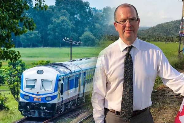 ரயிலில் யாழ்.சென்ற கனேடிய உயர்ஸ்தானிகர் | Canadian High Commissioner To Jaffna By Train