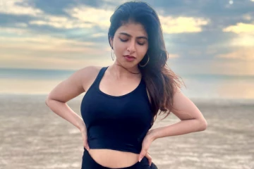 நடிகை ஐஸ்வர்யா மேனன் ஹாட் உடையில் அழகிய போட்டோஷூட்