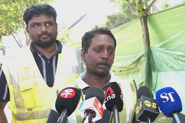 சிங்கப்பூரில் பள்ளத்தில் விழுந்த பெண்ணைக் காப்பாற்றிய இந்தியர்களுக்கு கிடைத்துள்ள கௌரவம் | Singapore President Invite Indian Worker Save Girl