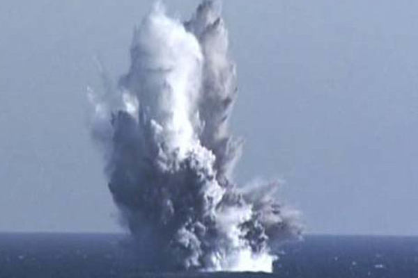 உலக நாடுகளுக்கு கிலியை ஏற்படுத்தும் வடகொரியாவின் செயல்! | North Korea Underwater Nuclear Test