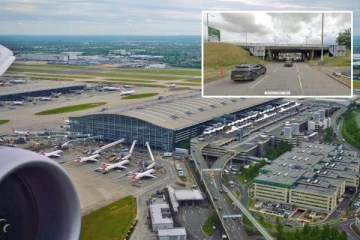 ஹீத்ரோ விமான நிலைய சுரங்கத்தில் தீ விபத்து: முக்கிய சாலைகள் மூடல், பயணிகளுக்கு கடும் தாமதம்!