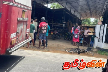 யாழ். தும்பளையில் இடம்பெற்ற விபத்தில் ஒருவர் படுகாயம்
