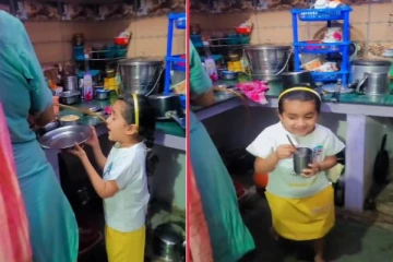 Oye Raju என்ற பிரபல ஹிந்தி பாடலை அசால்ட்டாக பாடும் சிறுமி! லைக்குகளை குவிக்கும் வைரல் காணொளி
