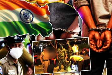 பிறந்தநாள் விழாவில் நடந்த துப்பாக்கிச் சூடு - இந்தியாவில் சிக்கிய இருவர்