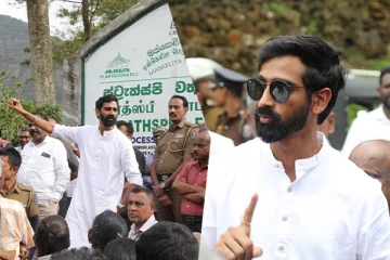 நுவரெலியாவிற்கு நேரடி கள விஜயம் மேற்கொண்ட ஜீவன் தொண்டமான்