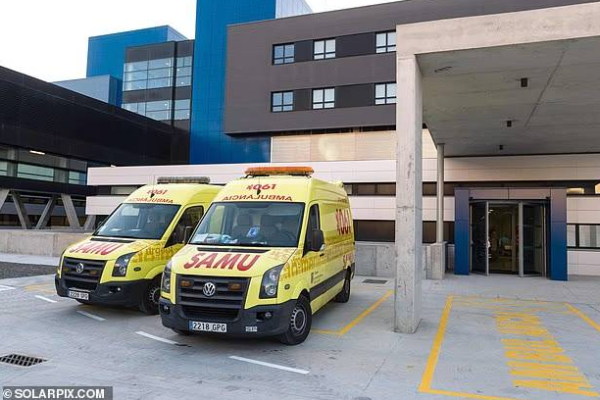 british tourist women seriously in ibiza island