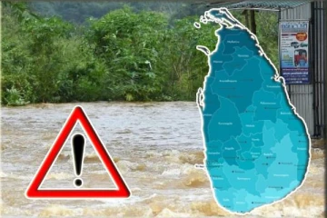 நாட்டில் மூன்று பகுதிகளுக்கு விடுக்கப்பட்டுள்ள வெள்ள அபாய எச்சரிக்கை