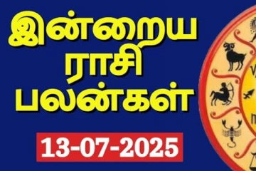 இன்றைய ராசி பலன்(13-07-2025)