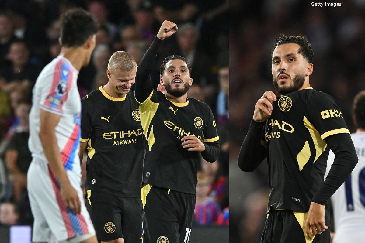 Man City vs Palace/Rayan Cherki