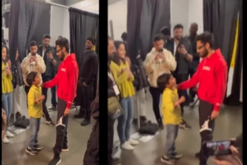 அனிருத் முன் பாட்டு பாடி அசத்திய குட்டி ரசிகர் - வைரலாகும் வீடியோ!