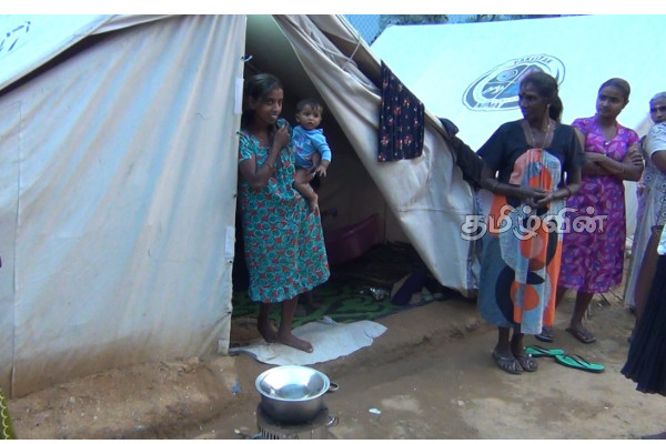 நுவரெலியாவில் 25 குடும்பங்களின் அவலநிலை | 25 Families Living In Temporary Tents Rambodai